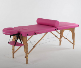 Складной массажный стол ErgoVita Classic (розовый)