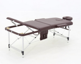 Массажный стол Med-Mos JFAL01A 3-х секц. (коричневый)
