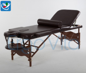 Складной массажный стол ErgoVita ELITE TITAN (темно-коричневый)