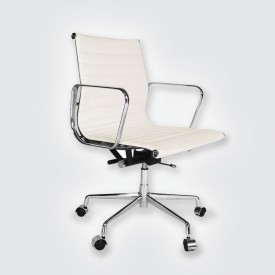 Кресло Eames Style Ribbed Office Chair EA 117 белый