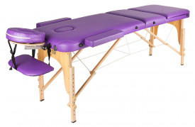 Массажный стол Atlas Sport 3D-60 трех-секционный Сиреневый