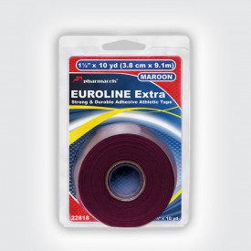 Кинезио тейп Pharmacels EUROLINE Extra Tape maroon