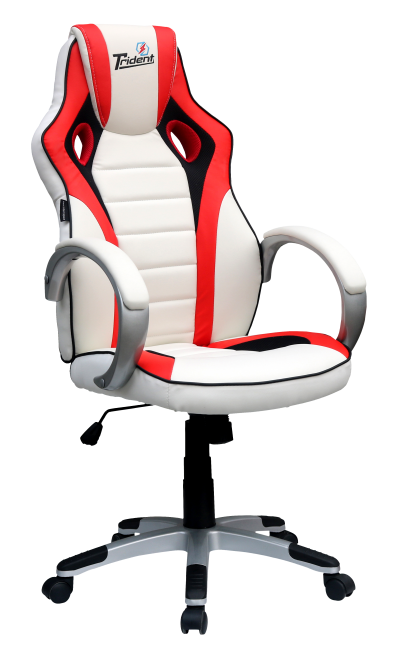 Кресло Trident GK-0202 White and Red
