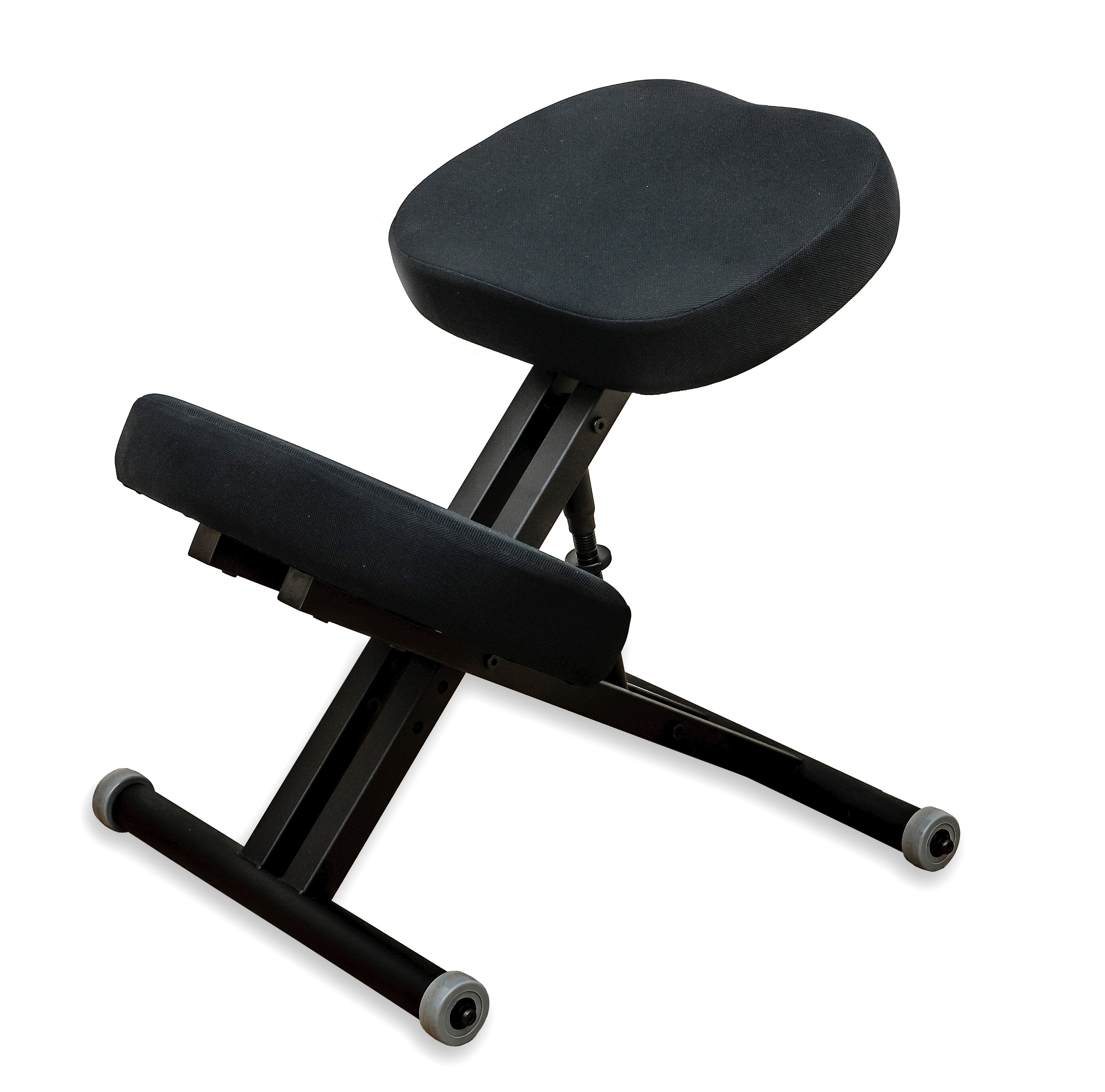Smartstool KM01 Black — металлический коленный стул (черный, без чехла)