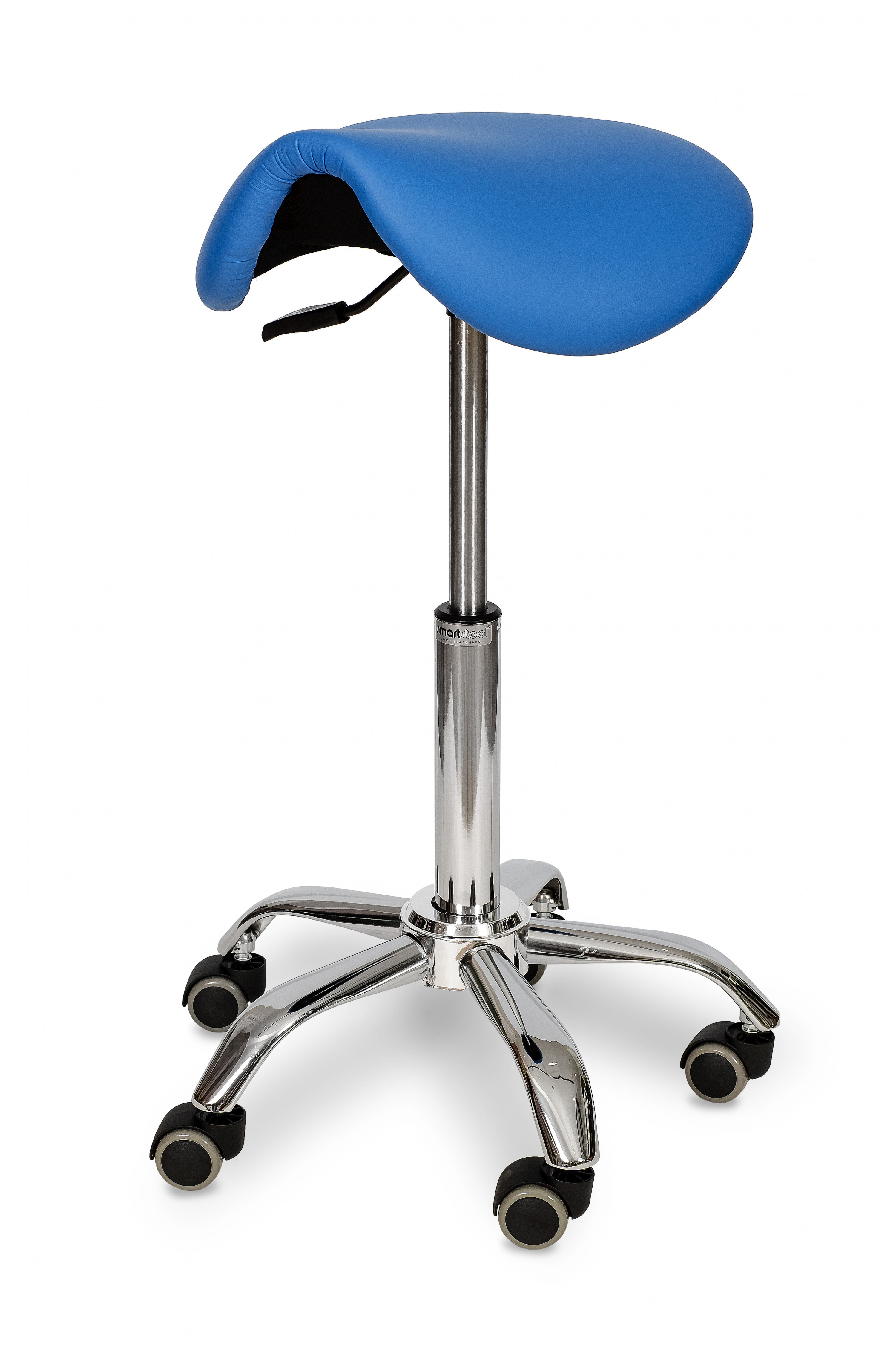 Smartstool S01 — классический стул-седло, голубой