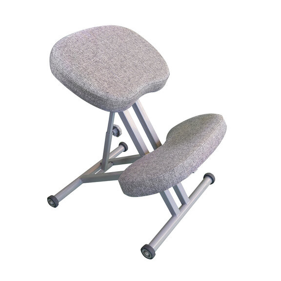 Коленный стул ОЛИМП (СТАНДАРТ) серый