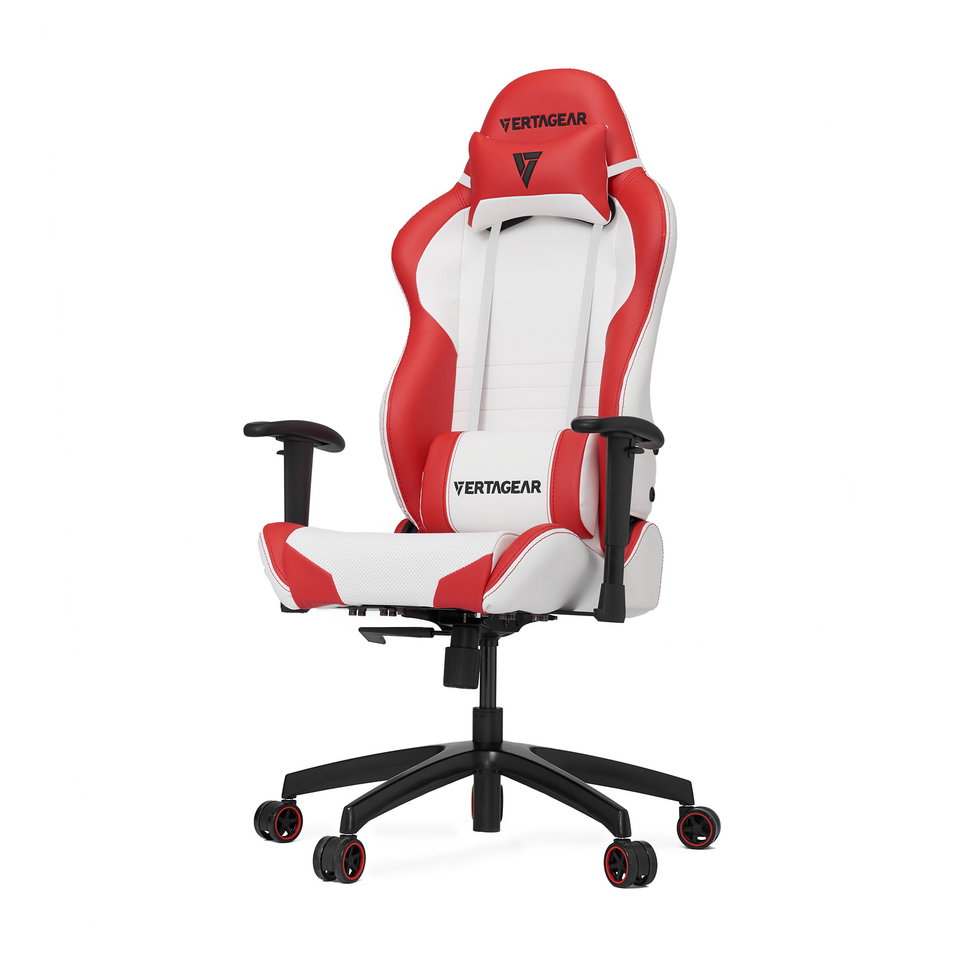 Профессиональное киберспортивное кресло Vertagear SL2000 белый/красный