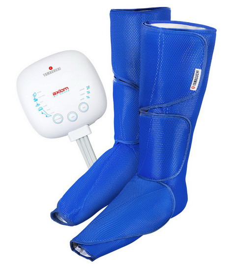 Лимфодренажный аппарат для прессотерапии Yamaguchi Axiom Air Boots  (синий)