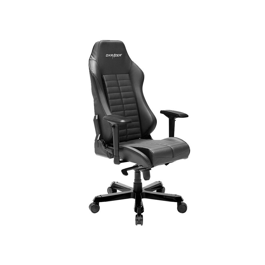 Кресло из натуральной перфорированной кожи DXRacer Iron OH/IS188/N