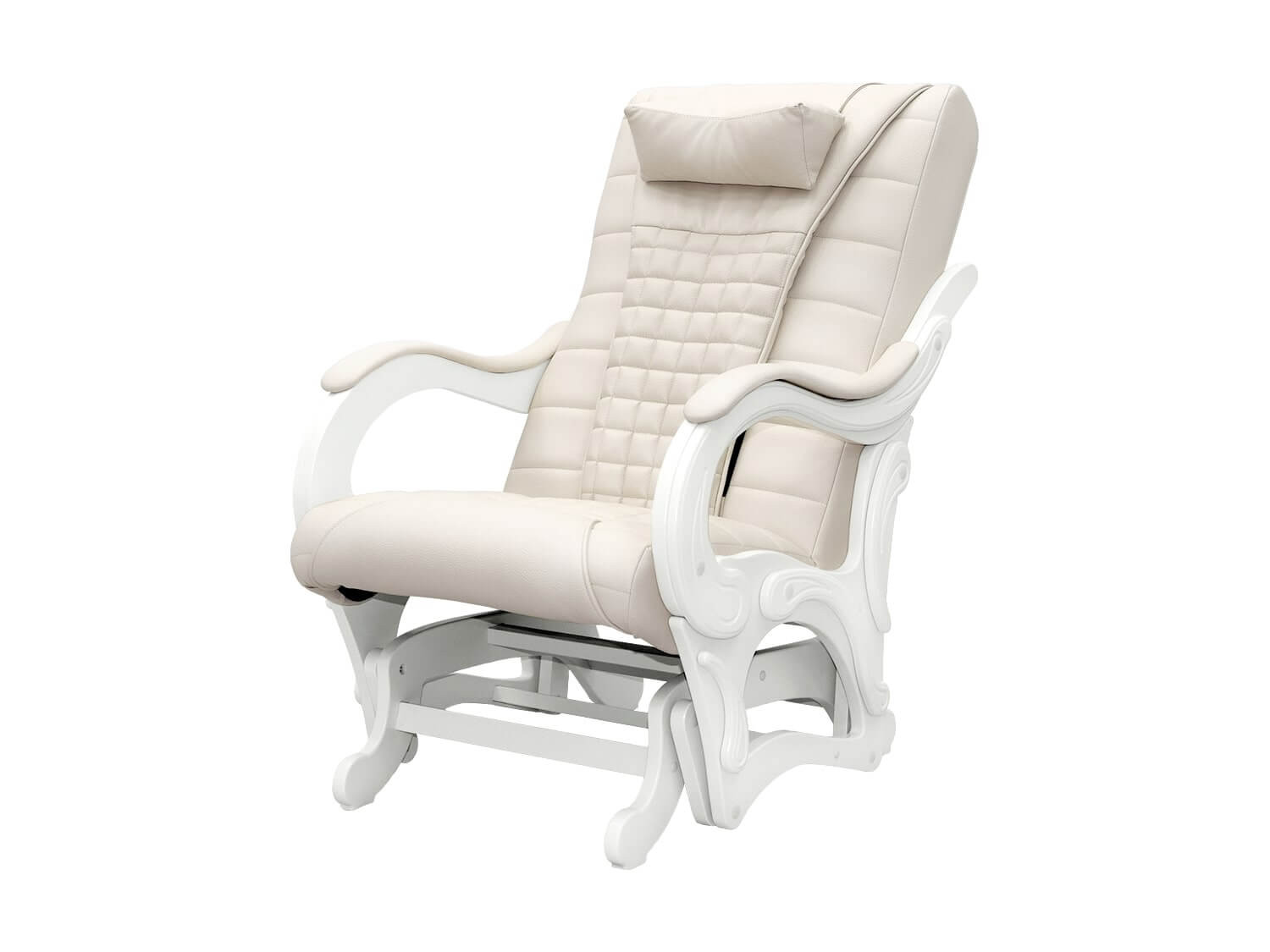 Массажное кресло-глайдер EGO BALANCE EG2003 (Арпатек + светлые подлокотники)