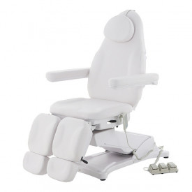 Педикюрное кресло электрическое 3 мотора Med-Mos ММКП-3/ КО-195DP00 с РУ с ножными педалями
