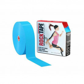 RockTapeRX Кинезиотейп Bulk, 5см x 32м, голубой