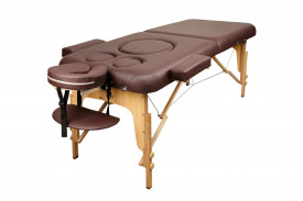 Массажный стол Atlas Sport  2D-70 для беременных Шоколад