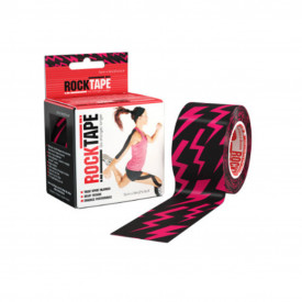 RockTape Кинезиотейп Design, 5см х 5м, молния (Pink Lightning)