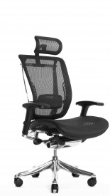 Эргономичное кресло Expert Spring HSPM 01 (сетка черная / каркас черн)
