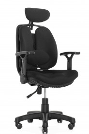 Кресло Inno Health SY-0901 BK (Каркас черный/спинка ткань черная/сидение ткань черная
