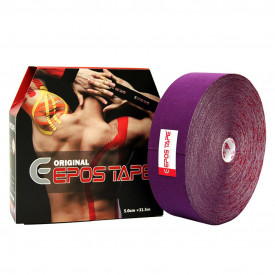 Кинезио Тейп  EPOS TAPE 5cm x 31.5m (фиолетовый)