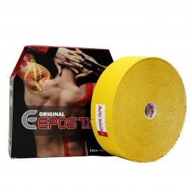 Кинезио Тейп  EPOS TAPE 5cm x 31.5m (желтый)