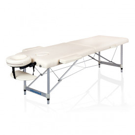Массажный складной стол Standart AL 2 (S) крем, ширина 60 см