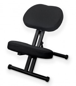 Smartstool KM01 Black — металлический коленный стул (черный чехол)