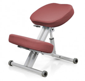 Smartstool KM01L — металлический коленный стул с газлифтом, розовый