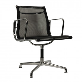 Кресло Eames Style Netweave Conference Chair EA 108 черная сетка
