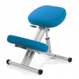Smartstool KM01L — металлический коленный стул с газлифтом, голубой