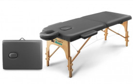 Складной массажный стол Start Line Nirvana Pro серый