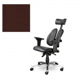 Офисное кресло Duorest Leaders DD-7500G коричневая экокожа
