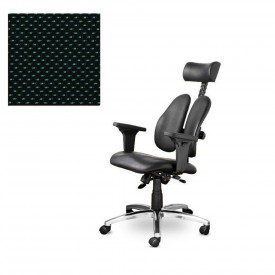 Офисное кресло Duorest Leaders DD-7500G ткань зеленая