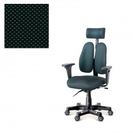 Офисное кресло Duorest Leaders DR-7500G ткань зеленая