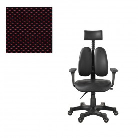 Офисное кресло Duorest Leaders DR-7500G ткань красная