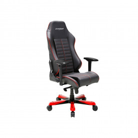 Кресло из натуральной перфорированной кожи DXRacer Iron OH/IS188/NR