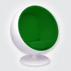 Кресло Eero Aarnio Style Ball Chair зеленый