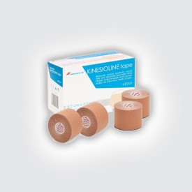 Кинезио тейп Pharmacels KINESIOLINE Tape (4 штуки/уп) бежевый