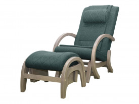 Массажное кресло-качалка EGO TWIST EG-2004 под заказ с пуфом