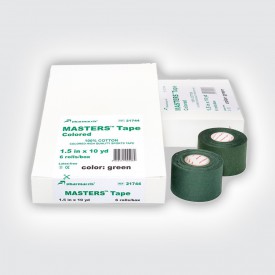 Кинезио тейп Pharmacels MASTERS Tape Colored (6 рулонов) зеленый