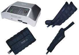 Аппарат для прессотерапии Doctor Life MARK 400 + манжеты для ног + пояс для похудения + манжета на руку