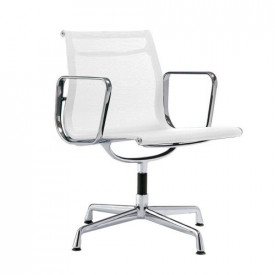 Кресло Eames Style Netweave Conference Chair EA 108 белая сетка