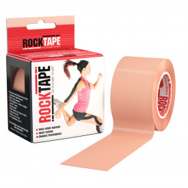 Кинезиотейп RockTape Classic, 5см х 5м, телесный